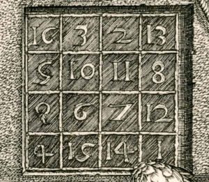 Magisches Quadrat von Albrecht Dürer